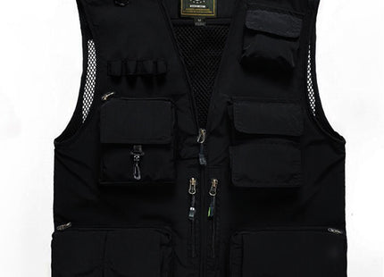 Multi-pocket fishing vest
