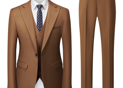 Men's Business Casual Suit Men's Foreign Trade Cross-border Suit Wedding Groom Dress