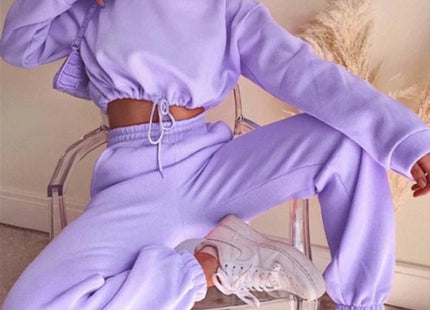 Jogging Suits For Women 2 Piece Sweatsuits Tracksuits Sexy Long Sleeve HoodieCasual Fitness Sportswear