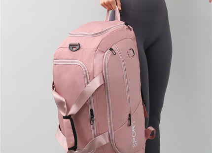 Luggage Bags For Women Handbag Oxford Men's Fitness Gym Shoulder Bag Waterproof Sports Travel Backpack With Shoes Compartment