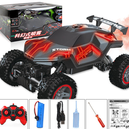 Remote Control Off-road Vehicle 2.4G Light Climbing Car Children's Toys