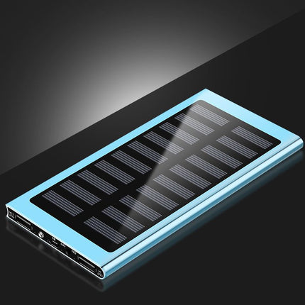Ultra-thin metal solar power bank