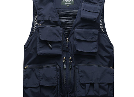 Multi-pocket fishing vest