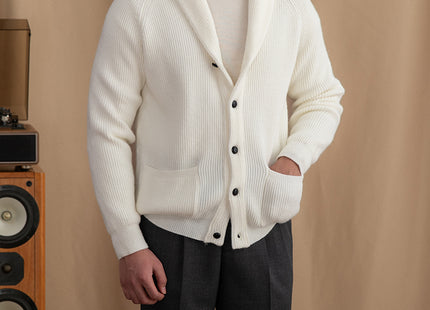 Thick Vintage Knitted Cardigan For Men Retro