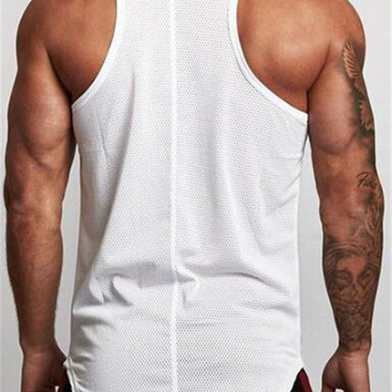 gym clothes tank top sportswear vest men