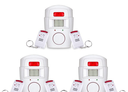 Home Security PIR MP Alert Infrared Sensor Anti-theft Motion Detector Alarm Monitor Wireless Alarm System 2 Remote Controller