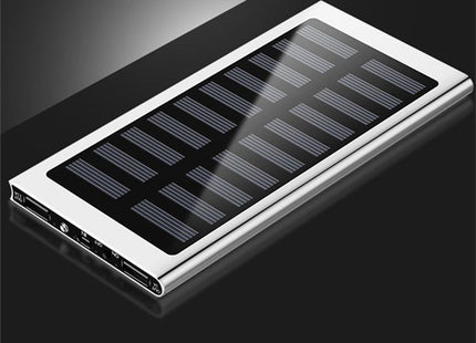 Ultra-thin metal solar power bank