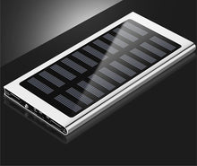 Ultra-thin metal solar power bank