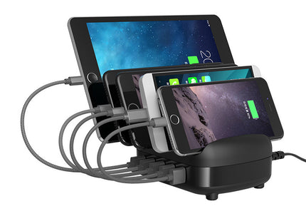 Usb charger mobile phone tablet charging station