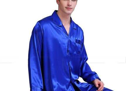Pajamas Nightgown Loose Homewear Men Winter Sleepwear