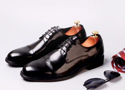 Men's business leather dress shoes, youth shoes, men