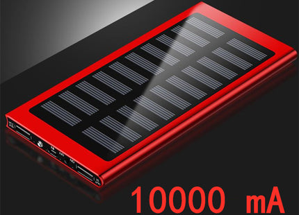 Ultra-thin metal solar power bank