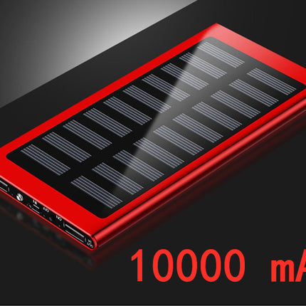 Ultra-thin metal solar power bank