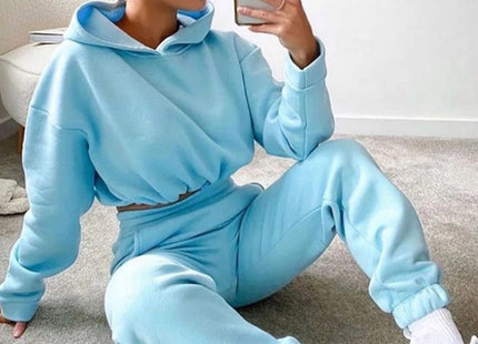 Jogging Suits For Women 2 Piece Sweatsuits Tracksuits Sexy Long Sleeve HoodieCasual Fitness Sportswear