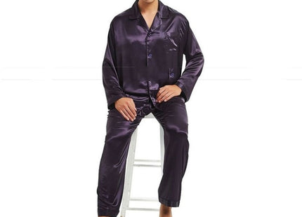 Pajamas Nightgown Loose Homewear Men Winter Sleepwear