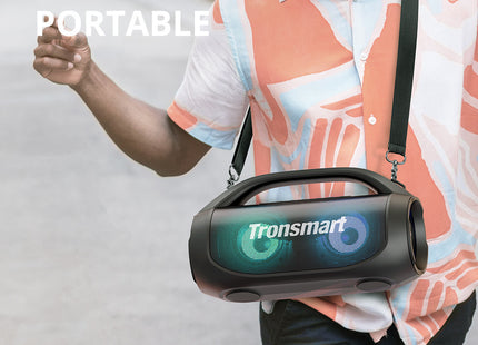 Outdoor Portable Portable Strap Waterproof Bluetooth Speaker