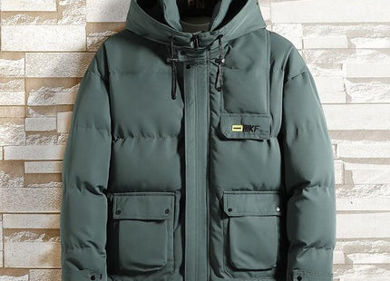 New Men's Thick Warm Jacket Trendy Men's Hoodie