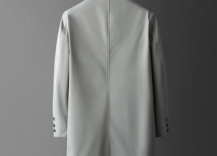 Men's Mid-length Trendy Casual Loose Trench Coat