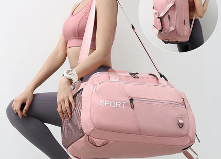 Luggage Bags For Women Handbag Oxford Men's Fitness Gym Shoulder Bag Waterproof Sports Travel Backpack With Shoes Compartment