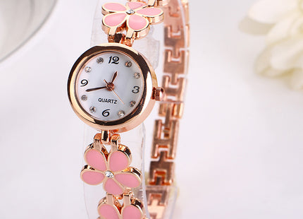 Lvpai New Luxury Casual Fashion Bracelet Watch Flower Strap Wristwatch Dress Elegance Quartz Watch For Women Gift Watch