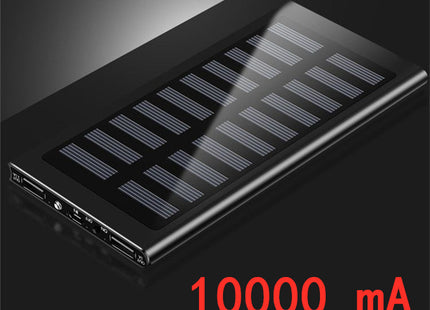 Ultra-thin metal solar power bank