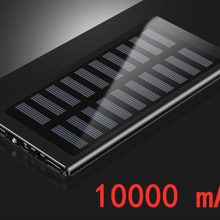 Ultra-thin metal solar power bank