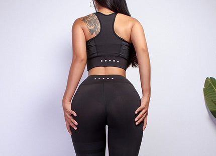 Women sport Suit Gym Yoga Sets 2 Pieces Women Sportwear Yoga Set Fitness Sportwear Workout Set Fitness Yoga Wear