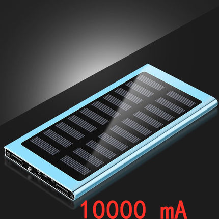 Ultra-thin metal solar power bank