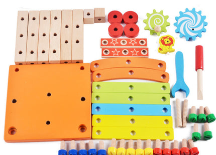 Children's Chair Building Block Toys