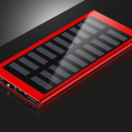 Ultra-thin metal solar power bank