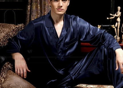 Pajamas Nightgown Loose Homewear Men Winter Sleepwear
