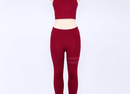Women sport Suit Gym Yoga Sets 2 Pieces Women Sportwear Yoga Set Fitness Sportwear Workout Set Fitness Yoga Wear