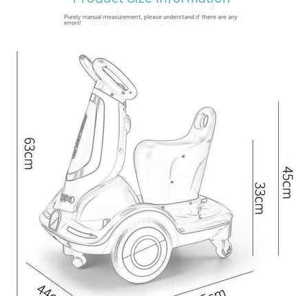 Children's Electric Transfer Car Can Sit With Remote Control Toys