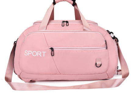 Luggage Bags For Women Handbag Oxford Men's Fitness Gym Shoulder Bag Waterproof Sports Travel Backpack With Shoes Compartment