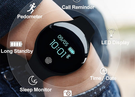 Compatible with Apple, SANDA Luxury Smart Watch Men Sport Bracelet Calorie Pedometer Fitness Watches For Android IOS Phone Sleep Tracker Men SmartWatch