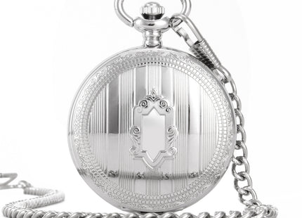 Shield Automatic Mechanical Pocket Watch Gifts For Men And Women