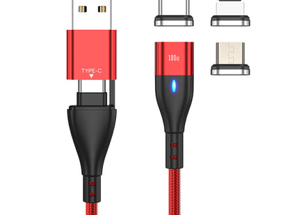 PD 100W Fast Charging Magnetic Data Cable 5A