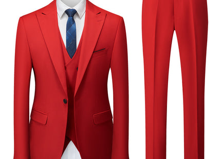Men's Business Casual Suit Men's Foreign Trade Cross-border Suit Wedding Groom Dress