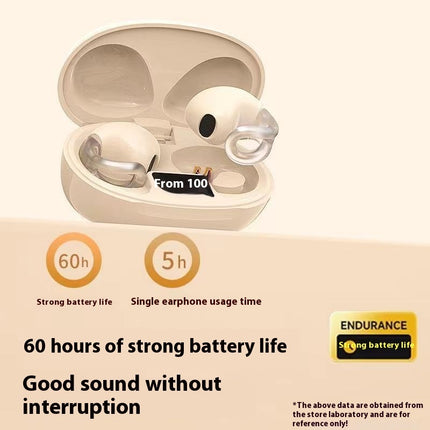 New Bluetooth Headset Clip-on Noise Reduction High Sound Quality Ultra-long Life Battery