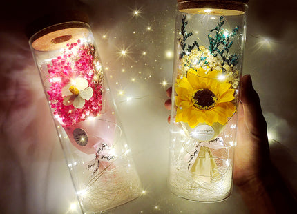 Sunflower Gypsophila Bouquet Valentines Day Gift