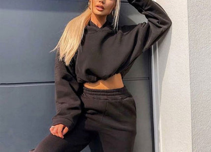 Jogging Suits For Women 2 Piece Sweatsuits Tracksuits Sexy Long Sleeve HoodieCasual Fitness Sportswear