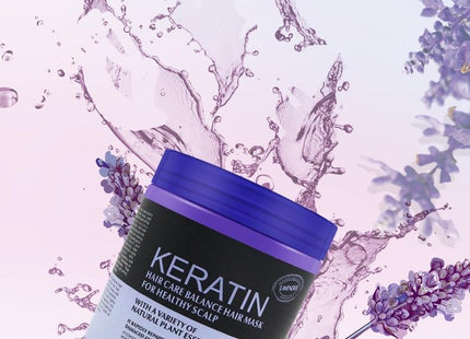 Lavender Non-Steamed Hair Care Nutrition Hair Mask Multi-Effect Repair Manic Soft Hair Treatment Ointment