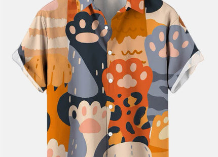 Men's 3D Fashion Printed Hawaiian Cartoon Shirt