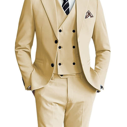 Three-piece Men's Suit Slim Fit Suit