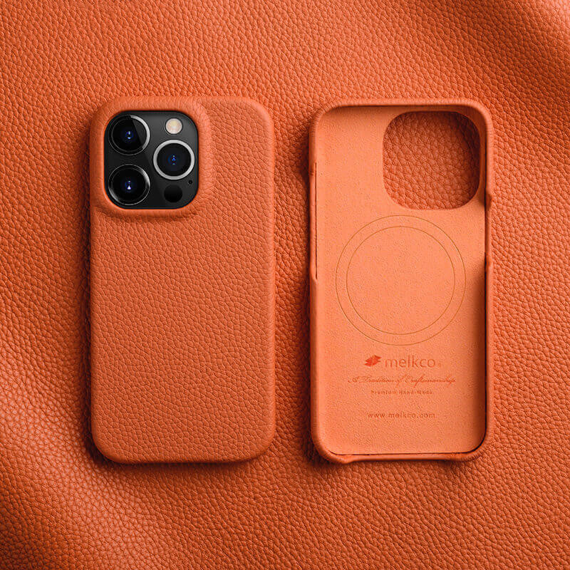 Genuine Leather Magnetic Phone Case