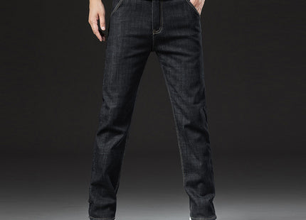 Men's Lambswool Fleece Padded Jeans Winter