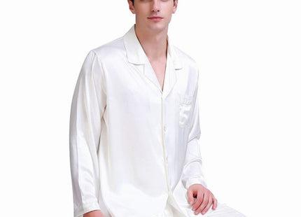 Pajamas Nightgown Loose Homewear Men Winter Sleepwear