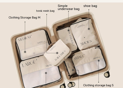 Travel Storage Bag Set Packing