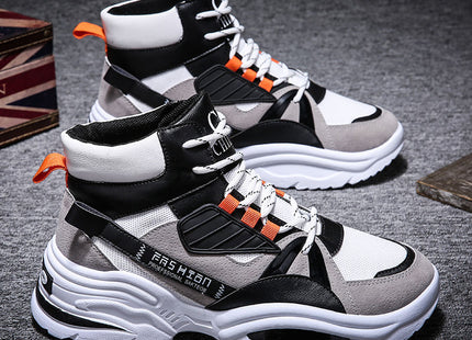 High top shoes men autumn men