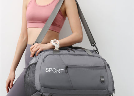 Luggage Bags For Women Handbag Oxford Men's Fitness Gym Shoulder Bag Waterproof Sports Travel Backpack With Shoes Compartment
